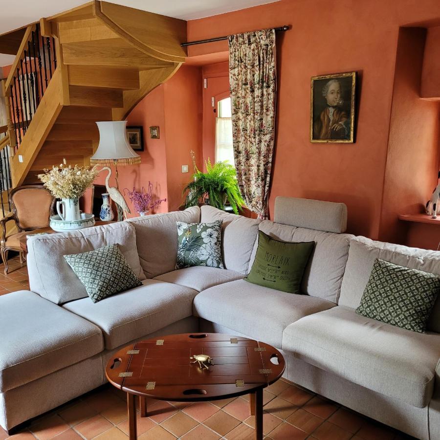 Gite De Charme Au Manoir Du Plessis-Quinquis Sainte-Seve Zewnętrze zdjęcie
